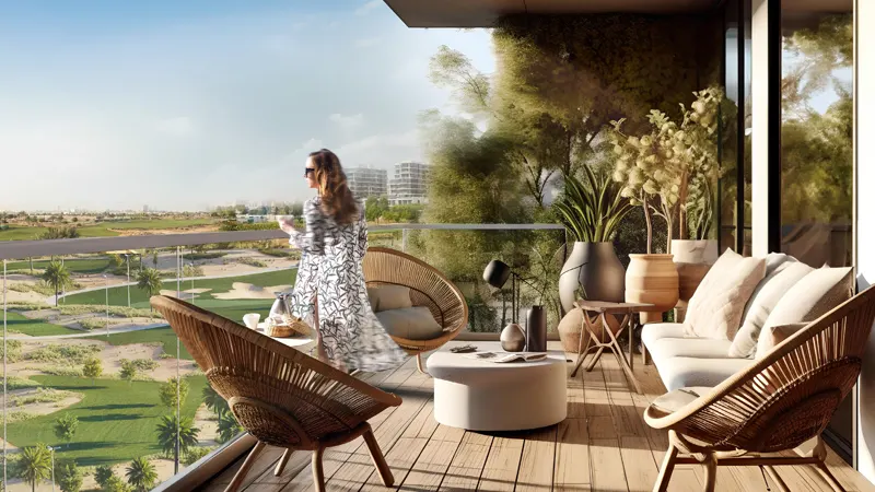 Terrace -Golf Greens